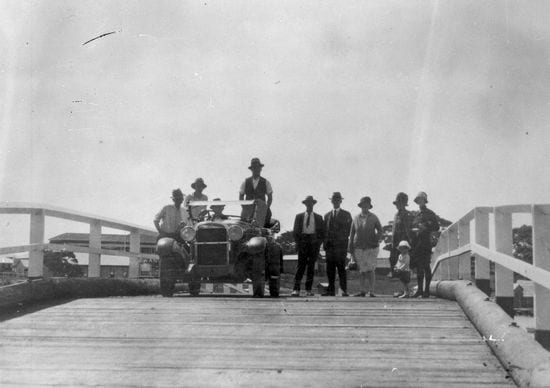 People On Doonella Bridge