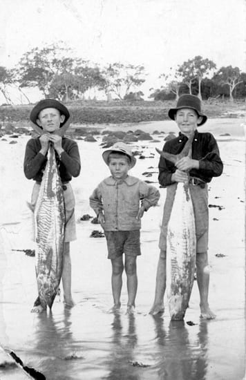 Boys With Mackerel 1930s