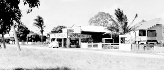 Robinson Store And E. Bennett House 1940s Scl